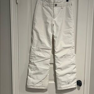 Spyder White Snow Pants